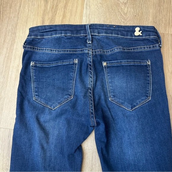 H&M Skinny Low Waist Ankle Jeans with Zippers - Picture 5 of 7